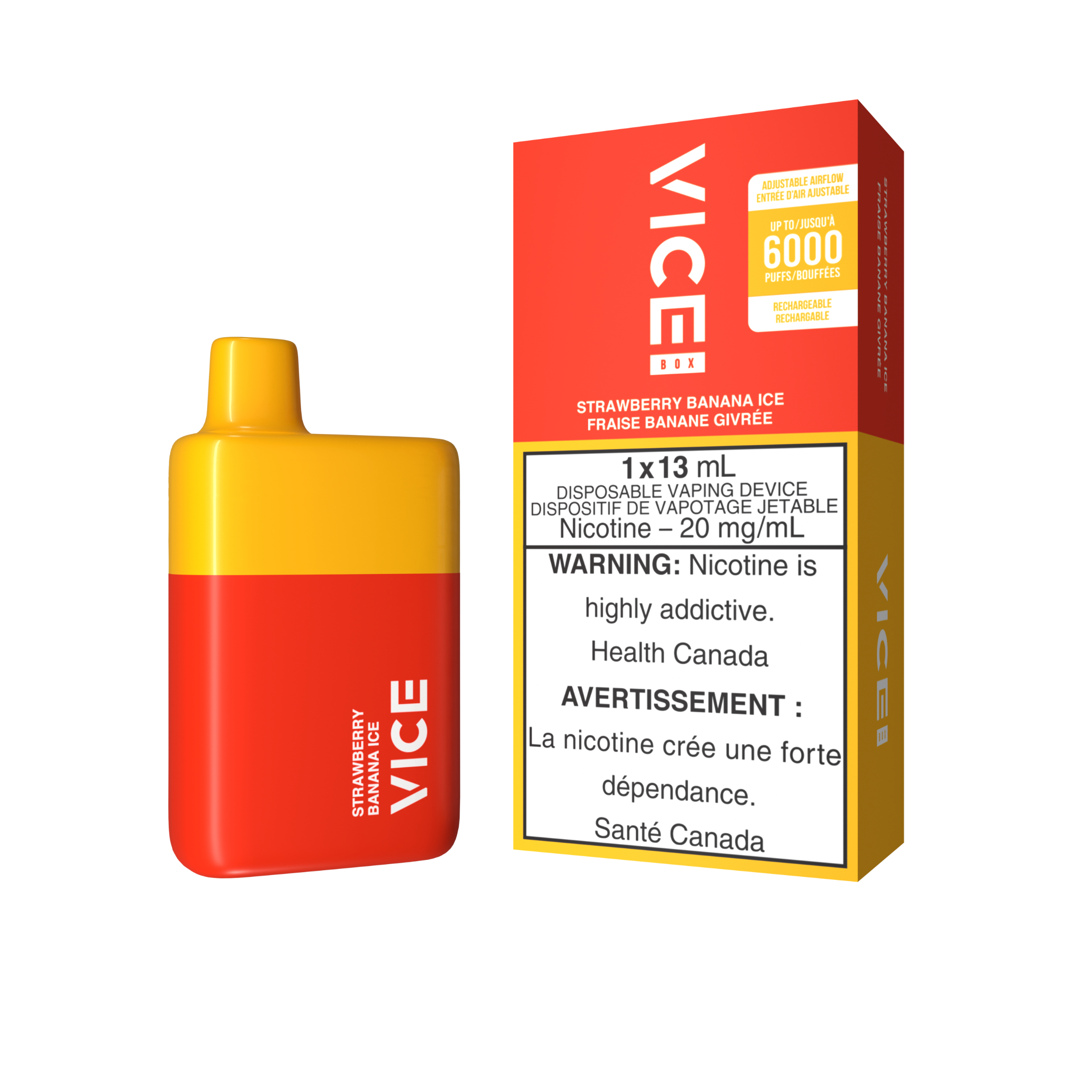 VICE-BOX-Disposable-Strawberry-Banana-Ice-20MG.jpg Vice Box Disposable - Image 1