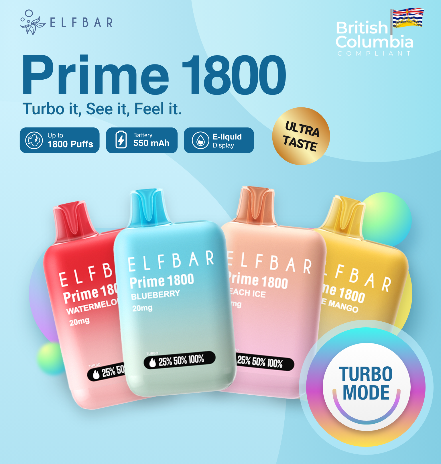 Web-Mobile.png ELF Bar Prime 1800 Disposable Vape - Image 1